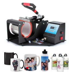Semi-Automatic Colour Printing Heat Press Machine for Single Mug Cup