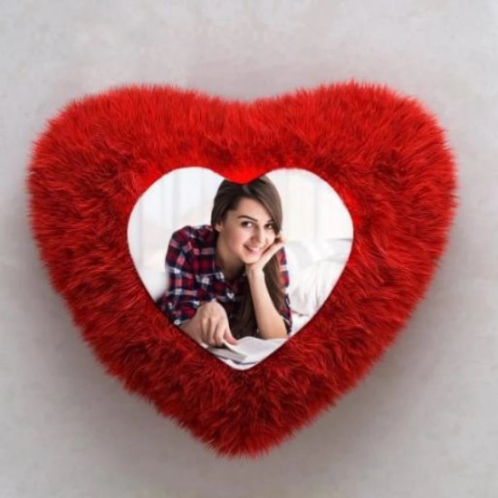 Personalized Heart Shaped Cushions - 5 Pack