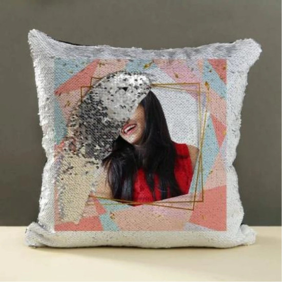 Personalized Sequin Cushions - ( Pack of 5 ) 