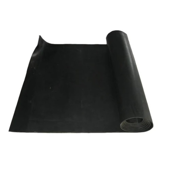 Black Neoprene Rubber Sheet, Thickness: 2mm