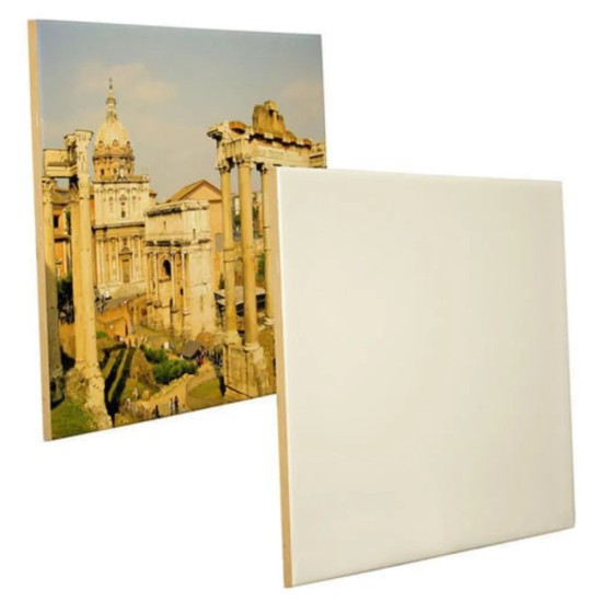 Sublimation Ceramic Tile, Size: 8x8 inch, Thickness: 1-4mm