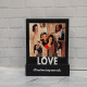 Sublimation  Wooden Photo with Love Quotes